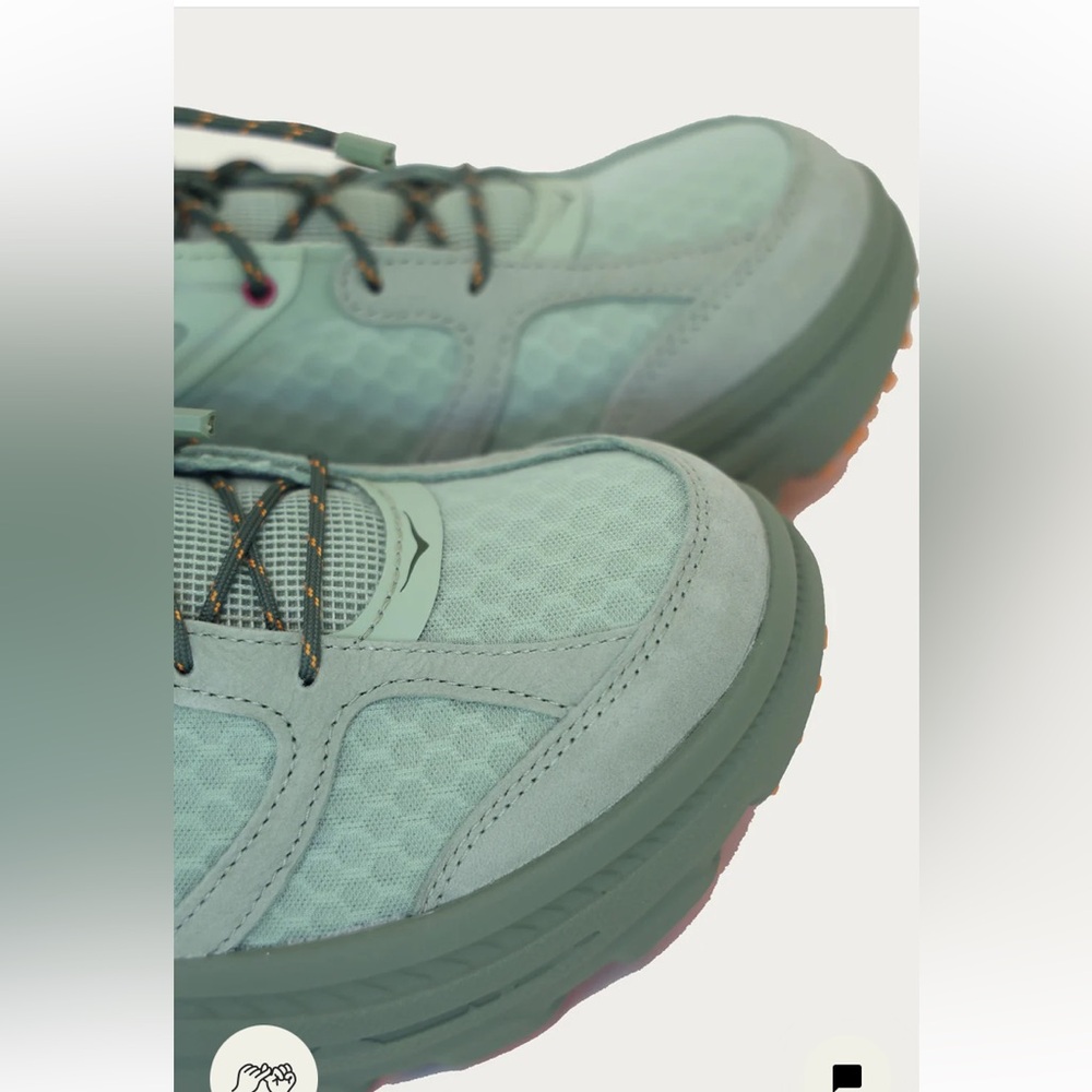 Hoka One One Bondi B3LS Trainer Aloe Vera women shoes. - Picture 2 of 8